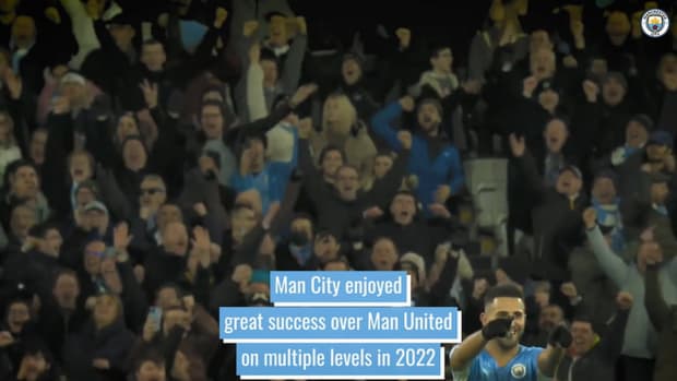 Manchester City's victories over Manchester United in 2022